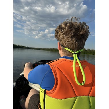 Шнурок плавающий для очков BroStuff floating retainers neon green Шнурок плавающий для очков BroStuff floating retainers neon green