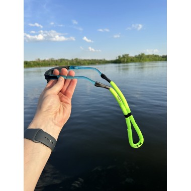 Шнурок плавающий для очков BroStuff floating retainers neon green Шнурок плавающий для очков BroStuff floating retainers neon green