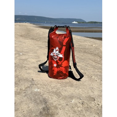 Гермомешок водонепроницаемый BroStuff dry bag 10l red Гермомешок водонепроницаемый BroStuff dry bag 10l red