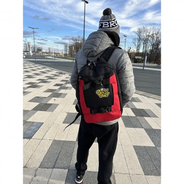 Рюкзак BroStuff urban sk8 black red 25l Рюкзак BroStuff urban sk8 black red 25l
