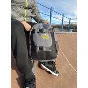 Рюкзак BroStuff urban sk8 dark grey black 25l