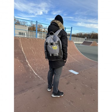 Рюкзак BroStuff urban sk8 dark grey black 25l Рюкзак BroStuff urban sk8 dark grey black 25l