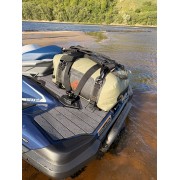Герметичная сумка-рюкзак BroStuff adventure jetski black green 40l (версия для гидроцикла)