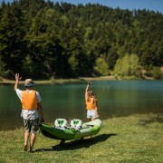 Каяк надувной двухместный с веслами Aqua Marina betta-412 (412x80)