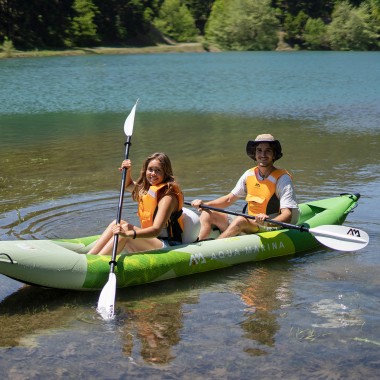 Каяк надувной двухместный с веслами Aqua Marina betta-412 (412x80) Каяк надувной двухместный с веслами Aqua Marina betta-412 (412x80)