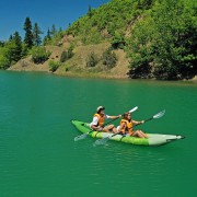 Каяк надувной двухместный с веслами Aqua Marina betta-412 (412x80)