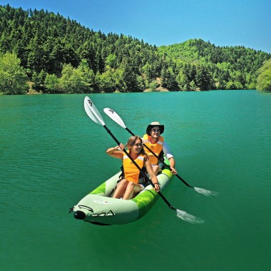 Каяк надувной двухместный с веслами Aqua Marina betta-412 (412x80) Каяк надувной двухместный с веслами Aqua Marina betta-412 (412x80)