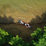 Каяк надувной двухместный с веслами Aqua Marina memba-390 (390x90)