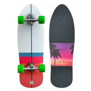 Серфскейт BroStuff lawa red grey 32x10.5