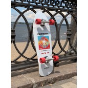 Круизер BroStuff street surfing white 32x10.5