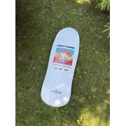 Дека для круизера, скейтборда BroStuff street surfing vibe white 32x10.5