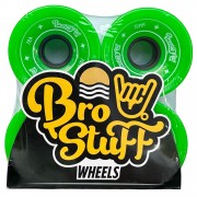 Колеса для лонгборда BroStuff green 70x50мм 78a