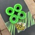 Колеса для лонгборда BroStuff green 70x50мм 78a Колеса для лонгборда BroStuff green 70x50мм 78a