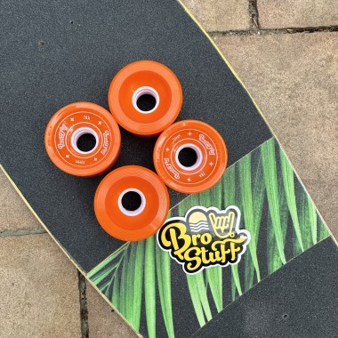Колеса для лонгборда BroStuff orange 70x50мм 78a Колеса для лонгборда BroStuff orange 70x50мм 78a
