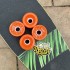 Колеса для лонгборда BroStuff orange 70x50мм 78a Колеса для лонгборда BroStuff orange 70x50мм 78a