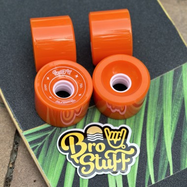 Колеса для лонгборда BroStuff orange 70x50мм 78a Колеса для лонгборда BroStuff orange 70x50мм 78a