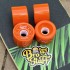 Колеса для лонгборда BroStuff orange 70x50мм 78a Колеса для лонгборда BroStuff orange 70x50мм 78a
