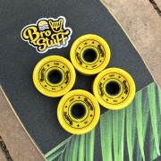 Колеса для лонгборда BroStuff yellow 70x50мм 78a