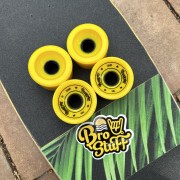 Колеса для лонгборда BroStuff yellow 70x50мм 78a