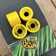 Колеса для лонгборда BroStuff yellow 70x50мм 78a