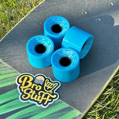 Колеса для круизера BroStuff blue 60x45мм 78a Колеса для круизера BroStuff blue 60x45мм 78a