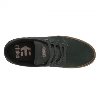 Кеды Etnies barge ls green/gum Кеды Etnies barge ls green/gum