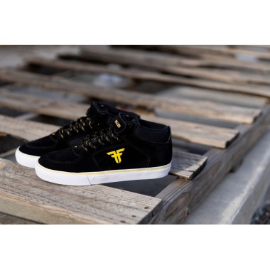 Кеды Fallen tremont mid black/yellow Кеды Fallen tremont mid black/yellow