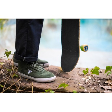 Кеды Fallen tremont mid forest/white Кеды Fallen tremont mid forest/white