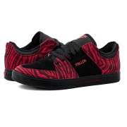 Кеды Fallen trooper black/red/zebra chris cole
