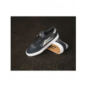 Кеды Lakai cambridge charcoal suede/white