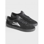 Кеды Lakai cambridge black/black/white logo (suede)