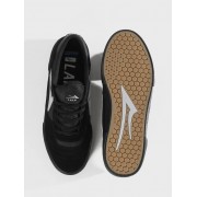 Кеды Lakai cambridge black/black/white logo (suede)