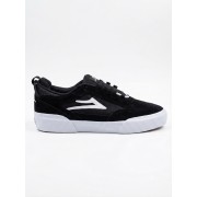 Кеды Lakai aran: black suede white