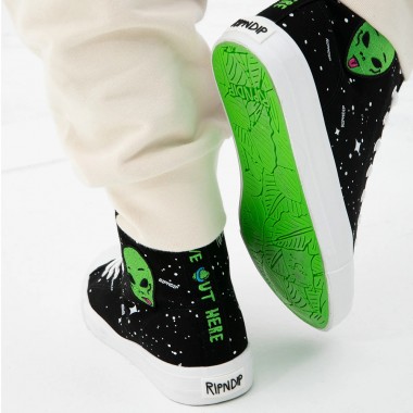 Кеды Ripndip we out here high top black Кеды Ripndip we out here high top black