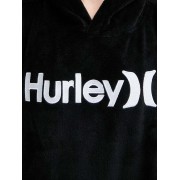 Пончо Hurley one&only poncho black