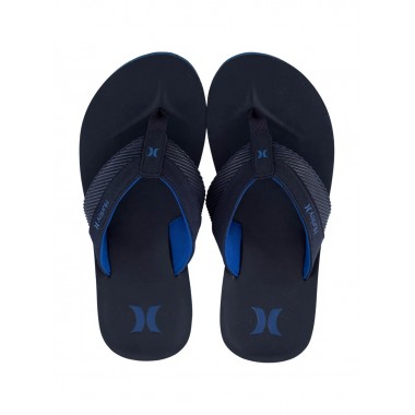 Шлепанцы Hurley sandal soft tide black/blue Шлепанцы Hurley sandal soft tide black/blue