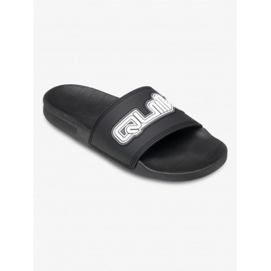 Шлепанцы Quiksilver rivi wordmark black Шлепанцы Quiksilver rivi wordmark black