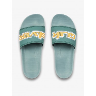 Шлепанцы Quiksilver rivi wordmark sage Шлепанцы Quiksilver rivi wordmark sage
