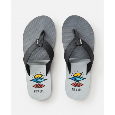 Шлепанцы RIP CURL RIPPER OPEN TOE BLACK/GREY Шлепанцы RIP CURL RIPPER OPEN TOE BLACK/GREY