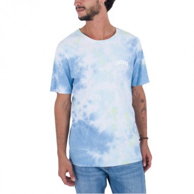 Футболка Hurley evd tie dye groove blue dream Футболка Hurley evd tie dye groove blue dream