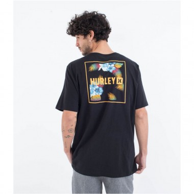Футболка Hurley evd four corners black Футболка Hurley evd four corners black