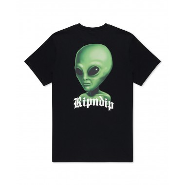 Футболка Ripndip we come in peace black Футболка Ripndip we come in peace black