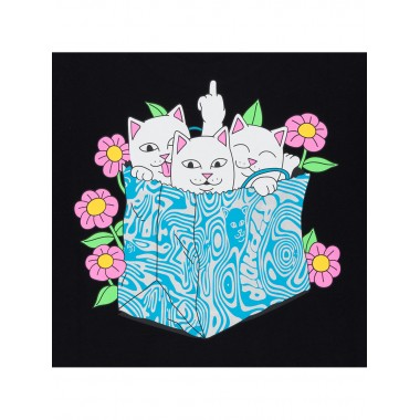 Футболка Ripndip bag of puss black Футболка Ripndip bag of puss black