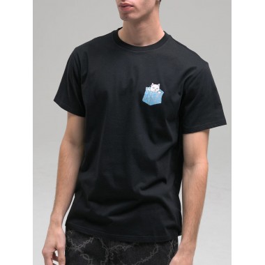 Футболка Ripndip bag of puss black Футболка Ripndip bag of puss black