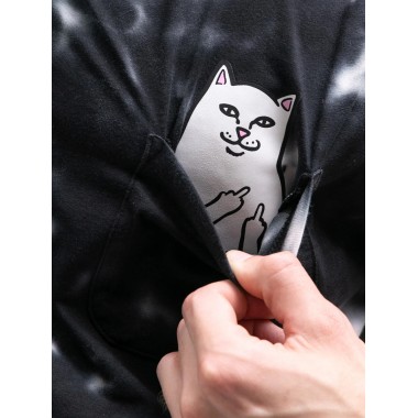 Футболка Ripndip lord nermal pocket black lightning wash Футболка Ripndip lord nermal pocket black lightning wash