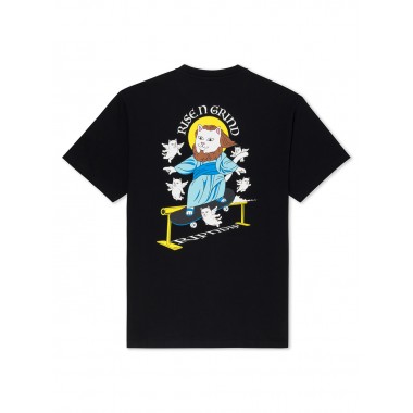 Футболка Ripndip rise n grind black Футболка Ripndip rise n grind black
