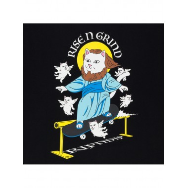 Футболка Ripndip rise n grind black Футболка Ripndip rise n grind black