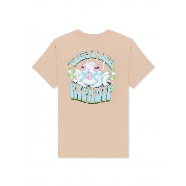 Футболка Ripndip take a lick almond Футболка Ripndip take a lick almond