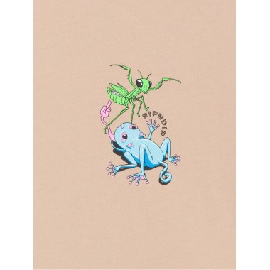 Футболка Ripndip take a lick almond Футболка Ripndip take a lick almond