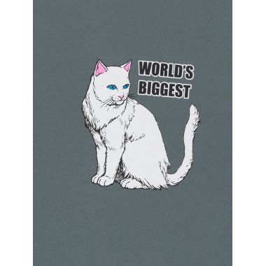 Футболка Ripndip world's biggest charcoal Футболка Ripndip world's biggest charcoal